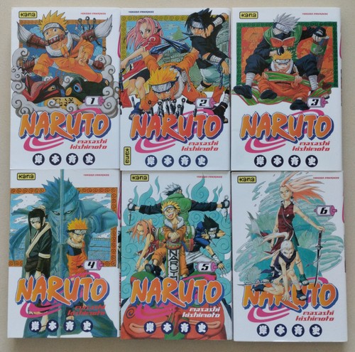 Lot mangas naruto tomes - naruto,