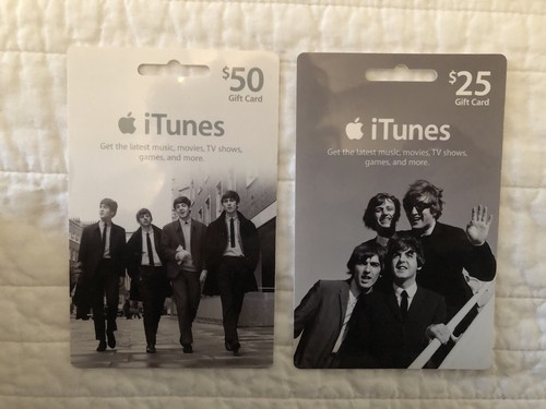 Beatles itunes gift card - beatles,
