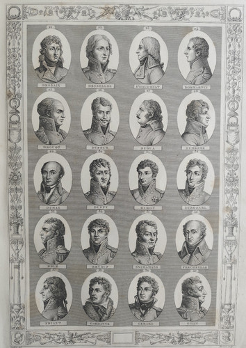 Grande gravure xixème - grande,
