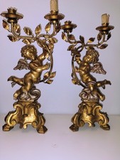 Sculpture En Bois Doré