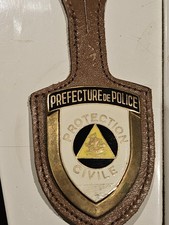 Insigne Police Préfecture de Police De Paris Protection Civile