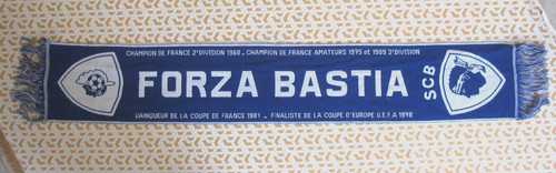 Echarpe forza bastia - forza,