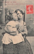 LOT 3 CARTES POSTALES FANTAISIE PRIERE DE BEBE - 33347