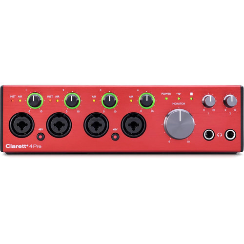 Focusrite clarett 4pre 18x8 - 4pre,