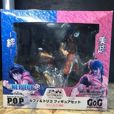Figurine PVC MegaHouse P.O.P Neo EX Luffy & Toriko Limited One Piece Crossove...