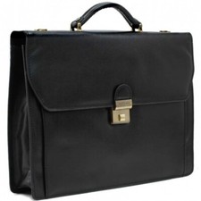 Cartable en cuir homme et