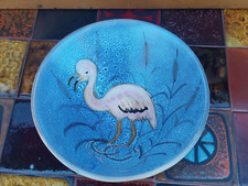 Treinen Céramique Coupe Vallauris Cérenne Flamant Rose Marie Christine Treinen