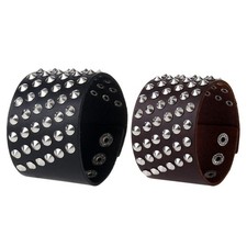 Bracelet manchette unisexe en