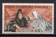 Timbre / STAMP Colonie Fr AFRIQUE OCCIDENTALE FR  P Aérienne Y&T  N° 28 NEUF **