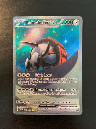Carte pokémon roue de fer - pokémon, roue-de-fer