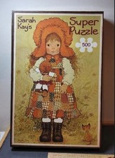 RARE !  Puzzle VINTAGE 500 pièces « SARAH KAY'S super puzzle »  FX Schmid