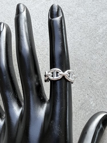Bague hermes neuve - argent,