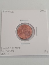 Pièce de 1 cent 2022 France