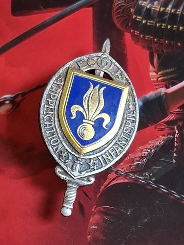Insigne militaire école - militaire,