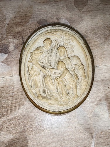 Ancienne sculpture bas - ancienne, relief