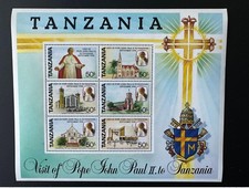 Tanzania 1990 Mi. Bl. 121 Pape