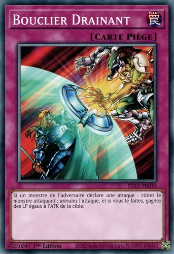 Bouclier drainant - yu-gi-oh!,