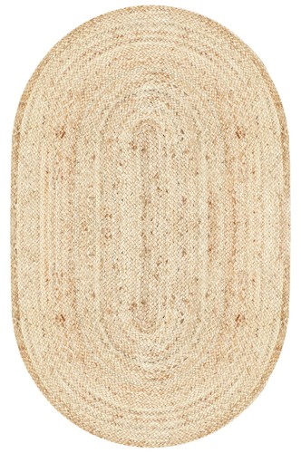 Ovale jute tapis - ovale,