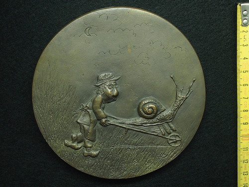 Médaille art bronze daniel - art, de