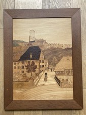 Tableau Marqueterie Bois