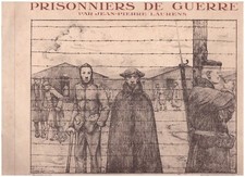 Prisonniers de Guerre, Jean-Pierre Laurens illustration 1914 - 1918 ww1