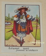 Image type Bon Point ELEGANT 1660 Jeunesse LOUIS XIV  EDITIONS EDUCATIVES CALVET