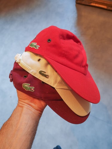 Lot casquettes lacoste girolle - casquettes,