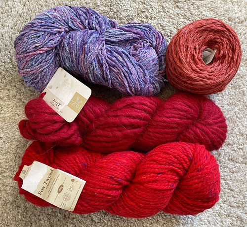 Lot rowan fox tweed - fox, sky
