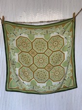 Foulard carré de soie 90cm