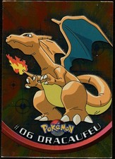 Carte Pokémon Dracaufeu #06 Reverse   TOPPS Série 1 Français