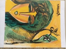 Tableau Expressionniste Signé