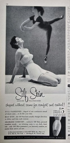 1954 women silf - silf, girdle