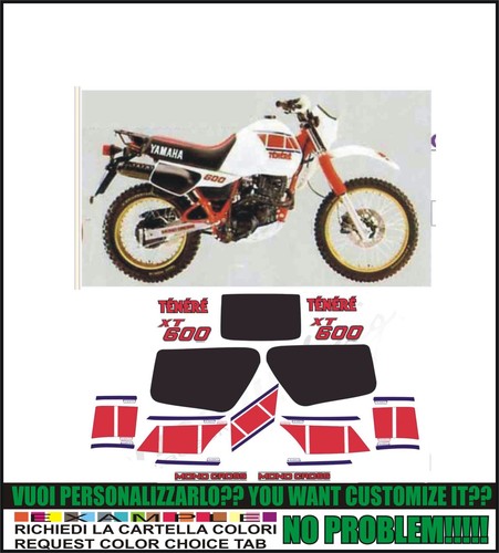 Adesivi 600 tenere - adesivi, 1983