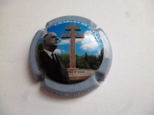 capsule champ Pierre MIGNON, Charles de Gaulle, contour gris, N°165b