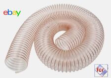 TUYAU FLEXIBLE EN TPU POUR ASPIRATION SPIRALE EN ACIER DIAM 50 à 120 mm