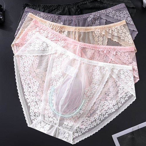 Slip homme fin maille soie