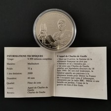 MEDAILLE 2009 APPEL DU GENERAL