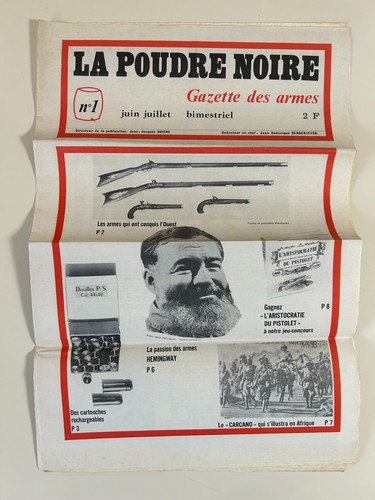 Poudre noire 1 gazette - noire,