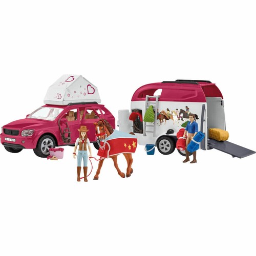Schleich aventure avec voiture - schleich,