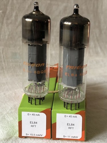 El84 6bq5 rft matched - matched, pair