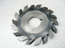 fraise 3 taille dent alternés diamètre 100 x 8mm alesage 27mm HSS (b38)