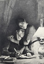 Eau forte : AIMONS TOUJOURS 