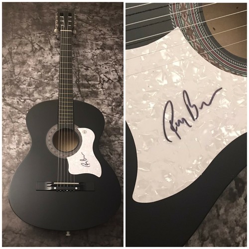 Guitare acoustique signée - guitare,