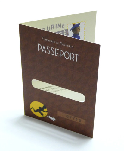 Passeport tintin kilt - passeport,