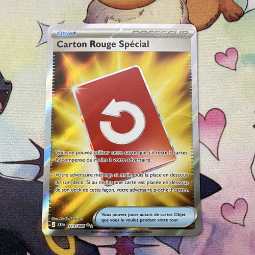 Carte pokémon carton - carton, rouge