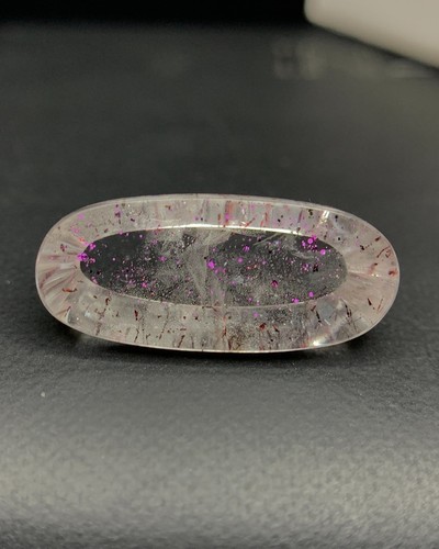 Quartz covellite naturel rare
