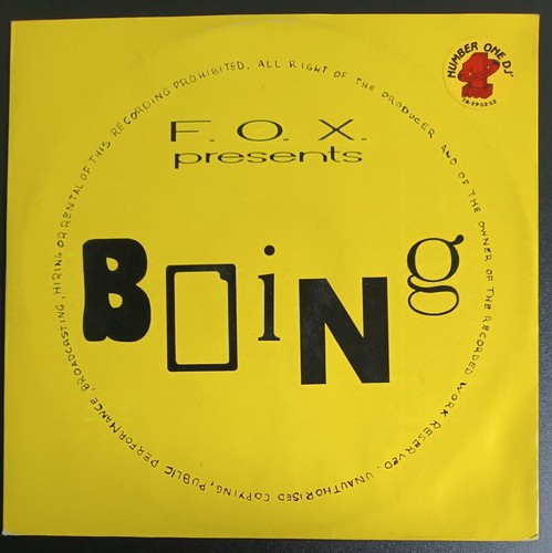 Boing vinyle maxi - f.o.x, (vinyle
