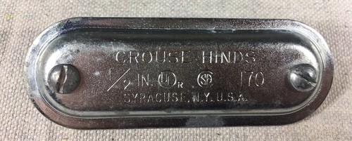 Conduit body covers - conduit,
