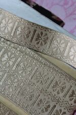 Passementerie de Lyon Large Galon en soie 5mx 2cm  / Mercerie ancienne 172513-7