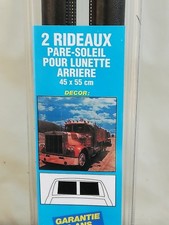 2 RIDEAUX PARE SOLEIL  ARRIERE